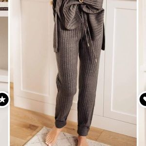 NWT Free People Charcoal Around the Clock Jogger